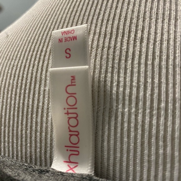 XHILARATION Floral Mixed Media Top, Size Small - Picture 4 of 4